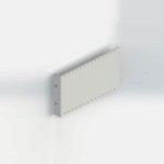 Extruded Side panels 3U deep 220 with handle holes